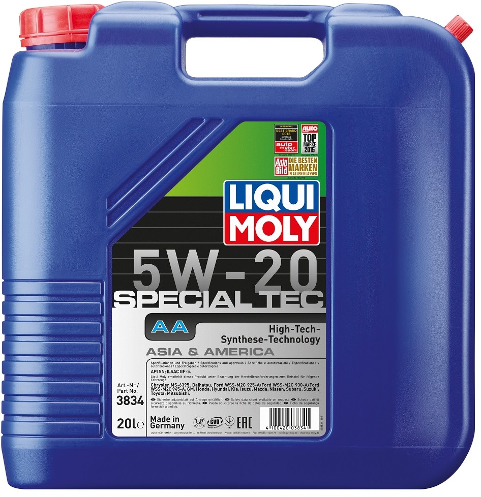 Liqui Moly Special TEC AA 5W-20 20L