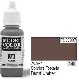 Vallejo Farba Nr148 Burnt Umber 17ml 441752