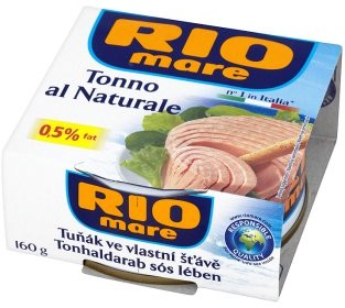 Rio Mare Tuńczyk w sosie własnym 160 g