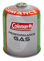 Coleman C 500 Performance (440 G Plynu, Ventilová Roubovací) Biała/Zielona