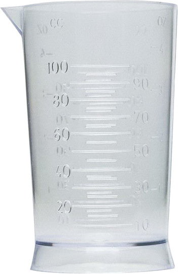 Efalock menzurka z podziałką, 100ml