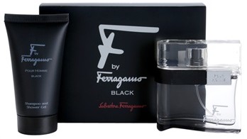 Salvatore Ferragamo F by Ferragamo Black woda toaletowa 50 ml + żel pod prysznic 75 ml