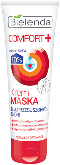 Bielenda Comfort+ maska - krem Dla Przesuszonych Dłoni 75ml