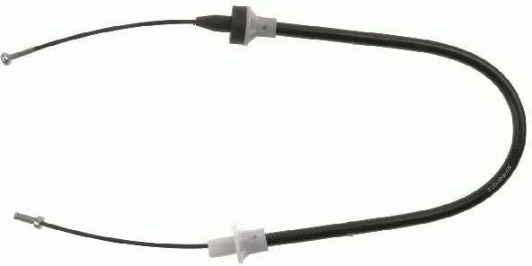 SACHS Cięgno, sterowanie sprzęgłem 3074 600 107