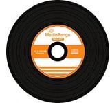 MediaRange półfabrykaty mr225 CD-R (52 X High-Speed, 700 MB/80 min., Vinyl 50-ER Spindle) 4260057132192