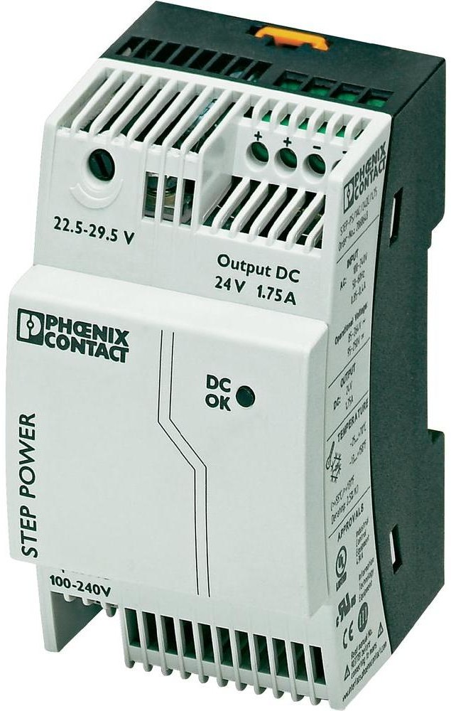 Phoenix Contact Zasilacz na szynę DIN Contact STEP-PS/1AC/24DC/1.75 24 V/DC 1.9 A 42 W