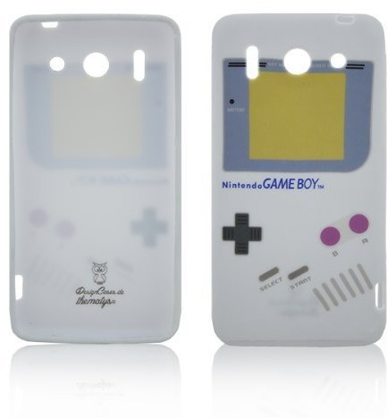 Huawei Ascend G510 TPU silikonowe Game Boy retro designerskie etui ochronne etui na telefon komórkowy Case torba etui Bumper thematys