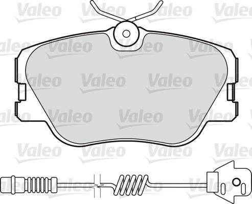 VALEO klocki hamulcowe 598315 598315