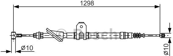 BOSCH Linka hamulcowa, 1 987 477 726 - Bezpłatny zwrot do 30 dni, największy wybór produktów. 1987477726