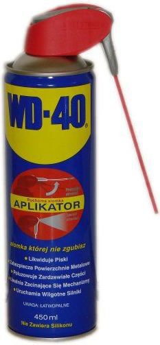 Środek smarujący i konserwujący WD40 450ml APLIKATOR
