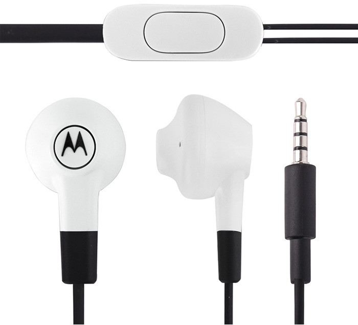 Motorola Earbuds białe