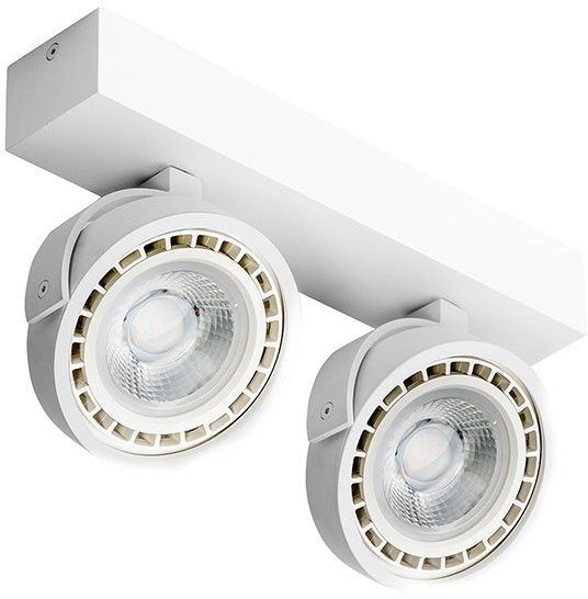 Azzardo Oprawa sufitowa JERRY 2 230V GM4205-230V 16W White metal aluminium IP200