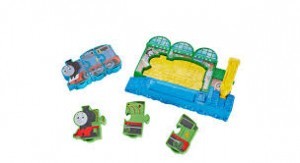 Fisher Price Tomek i przyjaciele Lokomotywki Układanka DLG46