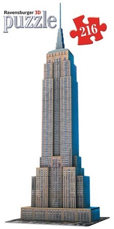 Ravensburger Empire State Building Puzzle 3D 216 elementów