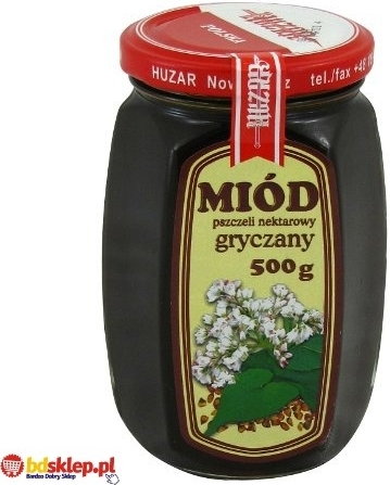 HUZAR Miód gryczany 500g