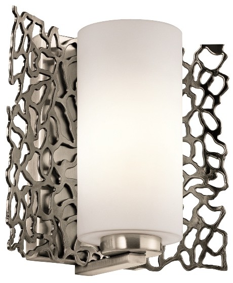 Elstead Lighting Kinkiet Srebrny CORAL KL/SILCORAL1 -