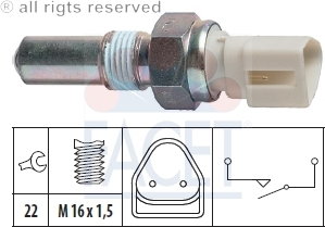 FACET Przełącznik, swiatło cofania 7.6212
