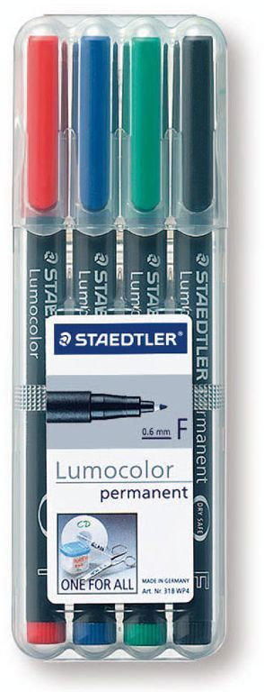 Staedtler Lumocolor Permanent 0,6mm (1szt) S 318 WP4