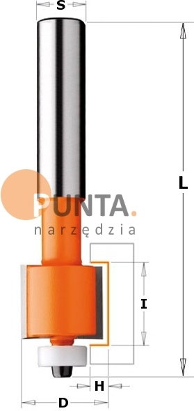 CMT FREZY DO WPUSTÓW W MATERIAŁACH TWARDYCH 980.513.11