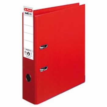 Herlitz SEGREGATOR A4 8 CM CZERWONY VOLL PP