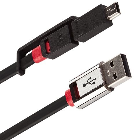Monster MM Connect2 Micro/Mini kabla USB (A na Micro USB/Mini USB, 0,3 m) 050644642401