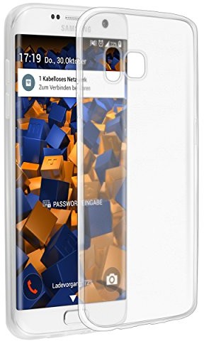 Mumbi UltraSlim Hülle für Samsung Galaxy S7 Edge Schutzhülle transparent (Ultra Slim - 0.55 mm)