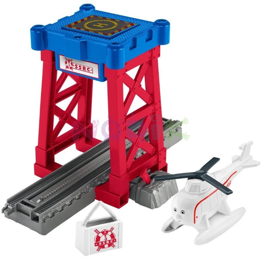 Fisher Price Tomek i przyjaciele Małe zestawy ratunkowe (lądowisko Harolda) DFM64