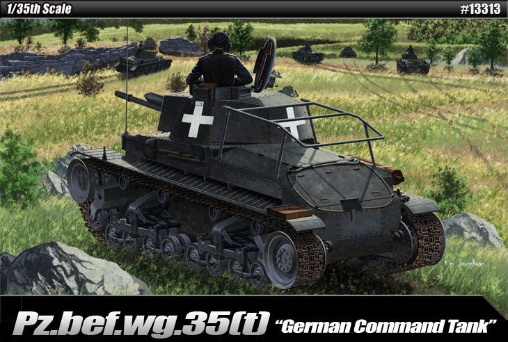 Academy czołgi Pz.bef.wg.35(t) German Command Tank 13313
