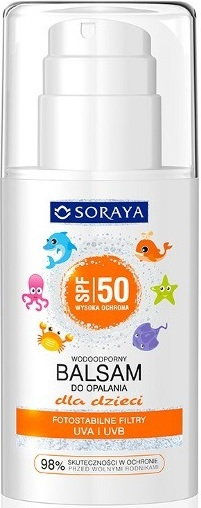 Soraya balsam do opalania SPF50+ dla dzieci 100ml