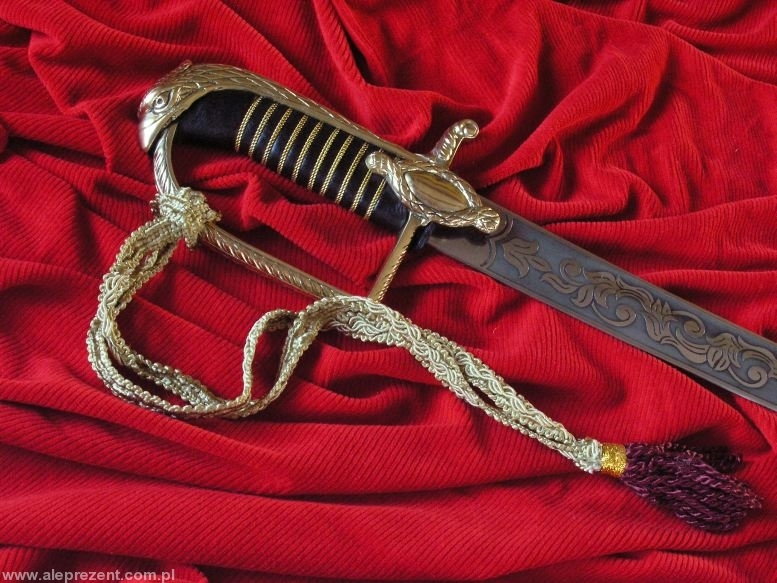 Płatnerze hiszpańscy Szabla polska OFICERSKA wz.1921 z ozdobną rękojeścią