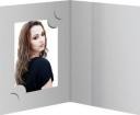 Daiber 1x100 Folder Passport Photograph, 3 sizes , grey , 12101