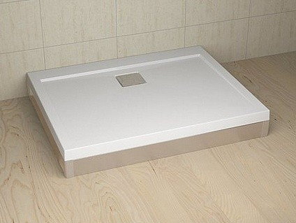 Radaway Argos D Obudowa do brodzika prostokątnego 150 aluminium chrom 001-510144