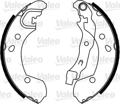 VALEO szczeki hamulcowe 564099 564099