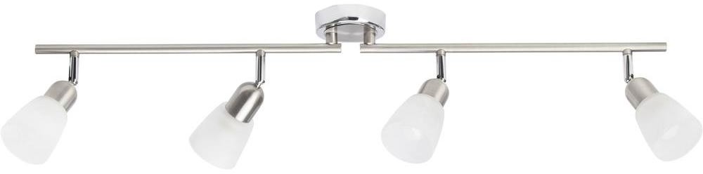 Brilliant Lampa punktowa G55232/77 E14 (DxSxW) 81.5 x 13 x 10 cm Chrom Żelazowy