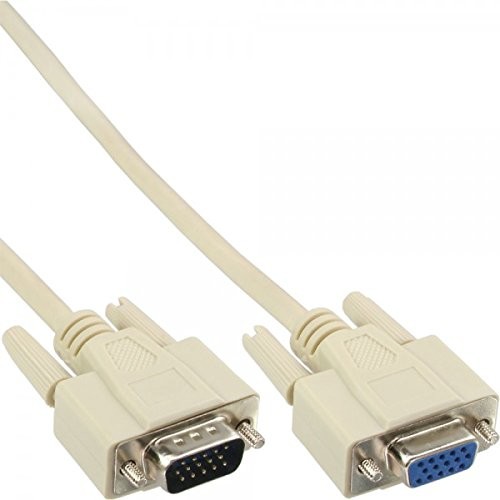 InLine 17736 przedłużacz VGA 15 pinów gniazda HD wtyk do 10 m 4043718163816