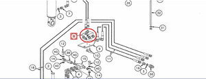 KVERNELAND KOSTKA HYDRAULICZNA 3/8 KK012740