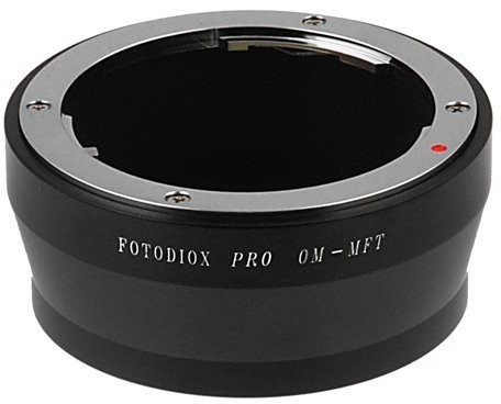 Fotodiox Pro Lens Mount Adapter, Olympus OM ZUIKO 35 MM Lens to Micro Four Thirds (MFT) camera AS Panasonic Lumix wyszukiwania i BMPCC B0095OLUEW