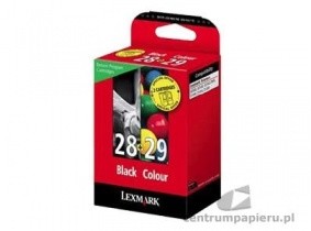 Lexmark COMBO PACK czarny nr 28+ kolor nr 29 018C1520E 018C1520E) 018C1520E