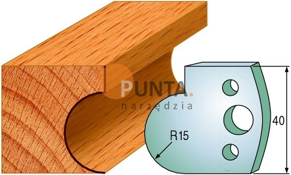 CMT UTENSILI Art. 690.065 - NOŻE i OGRANICZNIKI 40 mm 691.065