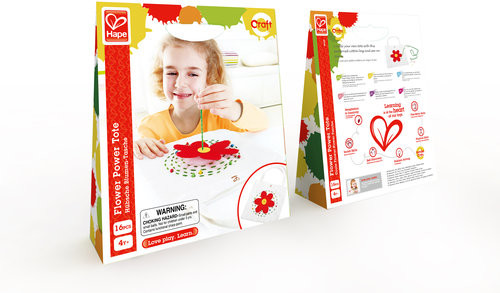 Hape Torba do malowania Kwiatek