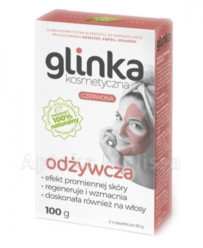 NATURAL HOME SPA Odżywcza czerwona glinka kosmetyczna 100 g
