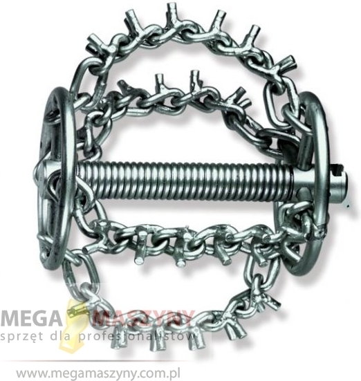 ROTHENBERGER Głowica łańcuchowa z pierścieniem i kolcami śr. 22mm/65