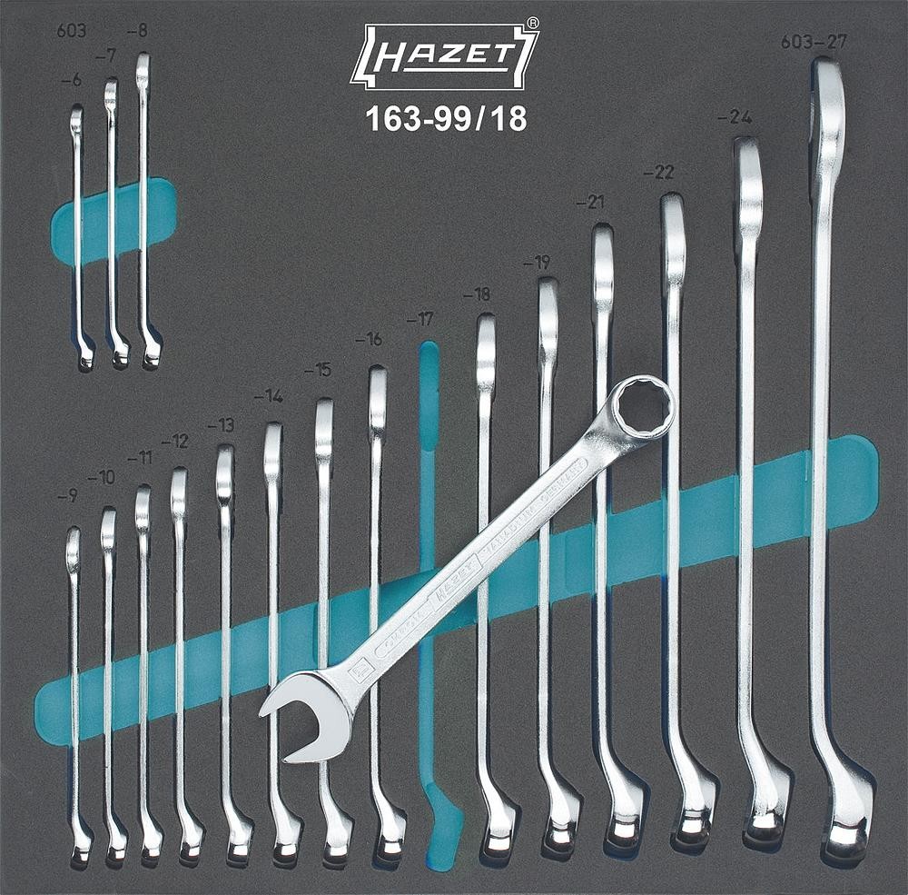 Hazet Klucz płasko-oczkowy 6 27 mm (163-99/18)