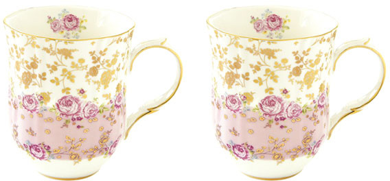 Nuova Cer Zestaw kubków porcelanowych 2szt 0,275L R2S Heritage 1524 HEPI 1524 HEPI