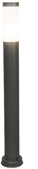 QAZQA Latarnia zewnętrzna antracyt 80 cm IP44 - Rox
