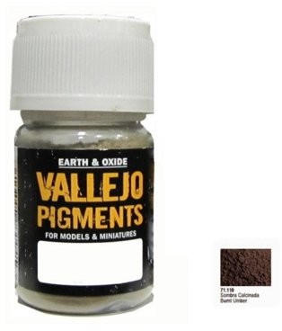Vallejo Pigment Burnt Umber VALL-73110