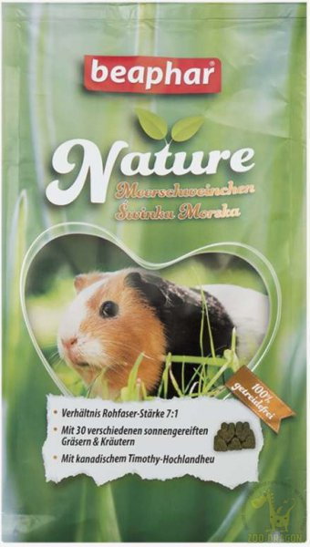 Beaphar Nature Super Premium - pokarm Dla świnki morskiej 0,75 kg 10179
