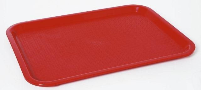 Hendi Taca polipropylenowa fast food, czerwona - 350 X 450 mm 878811