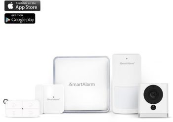 iSmartAlarm Ismartalarm Essential Pack - Rozszerzony Zestaw Domowego Systemu Zabezpieczeń Ismartalarm (Ios/Android) (Isa2G)
