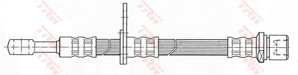 TRW Przewód hamulcowy elastyczny PHD437